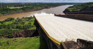 Diario HOY | Itaipú transfirió USD 107 millones al Estado paraguayo
