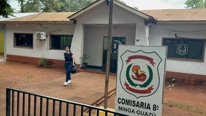 Simulan allanamiento antidrogas y terminan cometiendo intento de robo en Minga Guazú - ADN Digital
