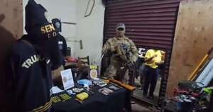 La Nación / Luque: Senad desmanteló foco de provisión de drogas vinculado a barrabravas