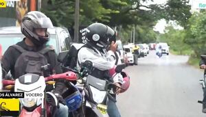 Choferes de plataformas se movilizan y advierten posible paralización del servicio