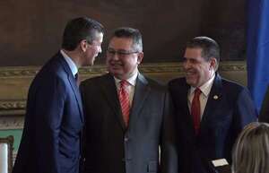 ¿Celos de Leite a Santi por “churro”? mientras Meza defiende al gabinete sin “arcángeles y querubines”  - Política - ABC Color