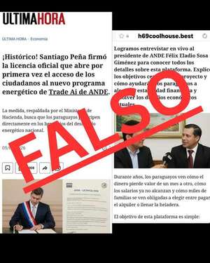 ANDE alerta sobre supuesto programa energético falso  - Economía - ABC Color