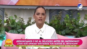 Karina Doldán apoya la abstinencia antes del matrimonio