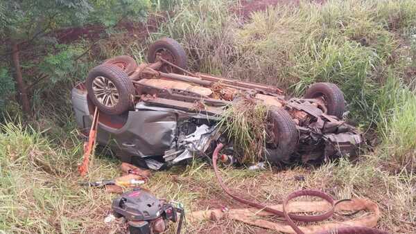 Tragedia en Canindeyú: Choque entre ambulancia y camioneta deja dos muertos