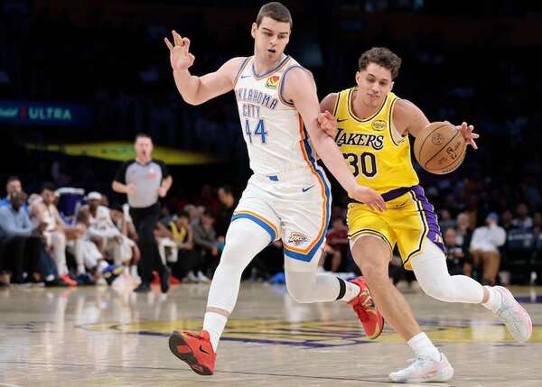 Los Thunder aprovechan  bajas de Doncic y LeBron para hundir a los Lakers - Polideportivo - ABC Color