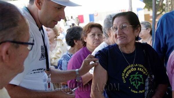 Vacunación contra influenza iniciará el lunes en hospitales