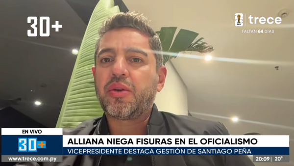 Pedro Alliana niega fisura en el oficialismo: “No hay ningún tipo de quiebre” - trece