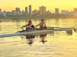 Brillo en la Bahía, con las competencias del Sudamericano Máster de Remo ASU 2026 - Polideportivo - ABC Color