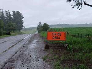 Lote 2 de la Ruta Graneros del Sur, prácticamente paralizado y a la espera de que aprueben “convenios modificatorios” - Nacionales - ABC Color