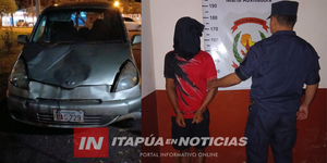 RECUPERAN VEHÍCULO HURTADO Y DETIENEN A HOMBRE CON ORDEN DE CAPTURA EN MARÍA AUXILIADORA