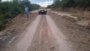 Exigen pavimento, no relleno, en el camino Pinasco-Casado