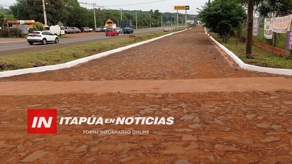 JAIME HINTERLEITNER: MÁS DE 110 CUADRAS DE EMPEDRADO  EN DOS AÑOS