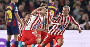 La Nación / Atlético sorprendió a Barcelona