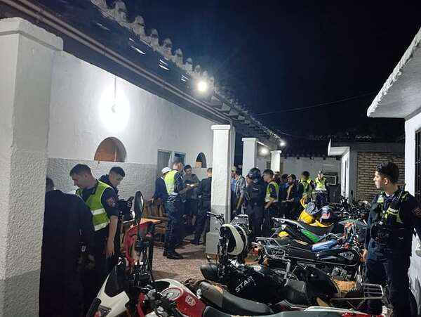 Luque: más de 50 demorados en megaoperativo de control  - Policiales - ABC Color