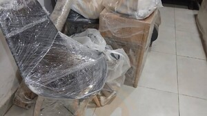 En 8 días de reclusión, Dalia transforma su celda con muebles y electrodomésticos