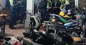 La Nación / Luque: operativo policial arrojó 100 personas verificadas y más de 50 demorados