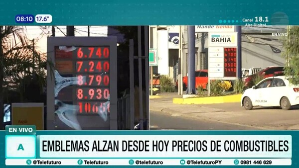 Suben combustibles y golpean de lleno al bolsillo