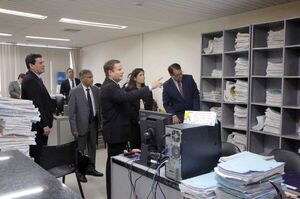 Corte Suprema verifica funcionamiento de juzgados del fuero Civil y Comercial de la Capital