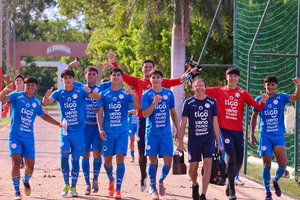Entrenamiento y viaje de la Sub 16