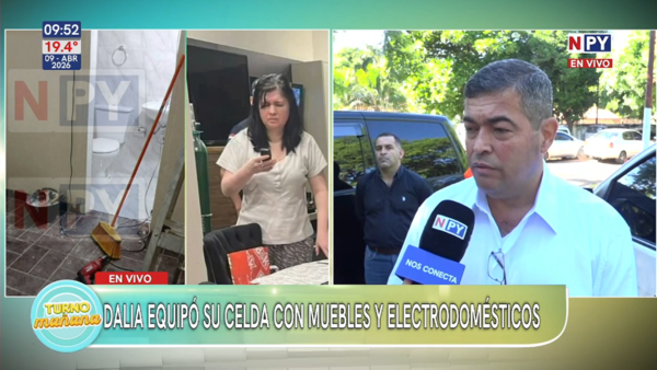 Dalia López: Asuntos Internos de la Policía abre investigación por mejoras irregulares en su celda