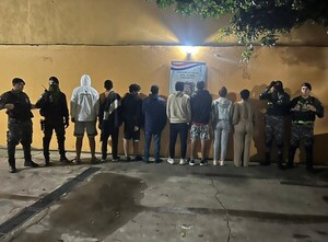 Popular / Grupo Lince dejó fuera de circulación a 9 “inadaptados” que jugaban tiro al aire