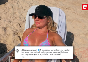 Dahiana Bresanovich reivindica su crecimiento personal en Instagram - Canal-E