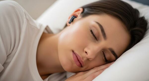 Dormir con auriculares: los riesgos silenciosos que advierten los expertos sobre su uso nocturno