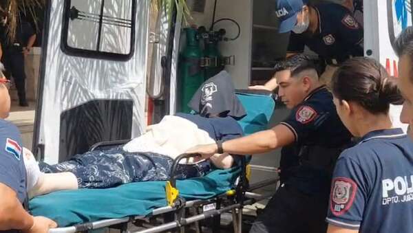 Video: así llegó Dalia López al Hospital Policial Rigoberto Caballero  - Policiales - ABC Color