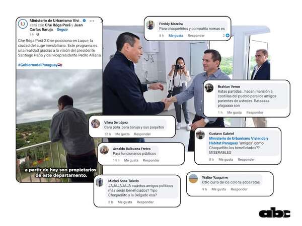 El karma de Chaqueñito persigue a Baruja y pone en duda credibilidad de Che Róga Porã - Política - ABC Color