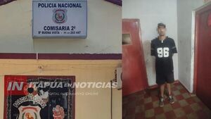 APREHENDEN A HOMBRE POR HURTO EN SUPERMERCADO DE ENCARNACIÓN