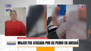 Una mujer sufre brutal ataque de su perro mestizo de la raza pitbull
