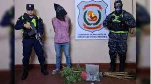 Incautan marihuana, crack y cocaína en vivienda de Ayolas