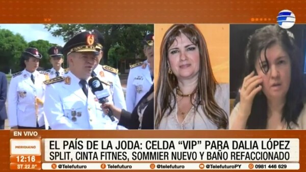 El país de la joda: celda Vip para Dalia López