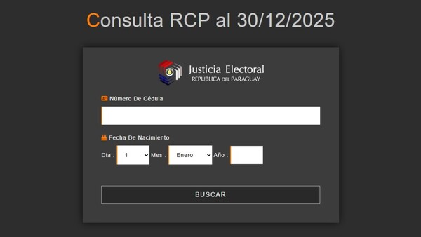 Municipales 2026: TSJE habilita consultas al nuevo RCP para verificar lugar de votación