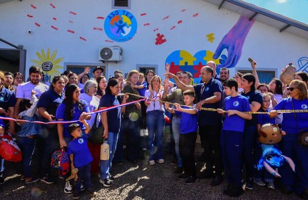 Caaguazú: inauguran Centro TEA en Juan Eulogio Estigarribia para atención integral de niños y familias