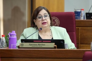 Senadora compara a Peña con nazis por propaganda estatal