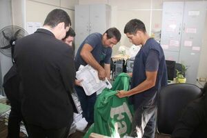 Prosigue depuración de papeles en juzgados del fuero Civil y Comercial: 1.367 kilos reciclados