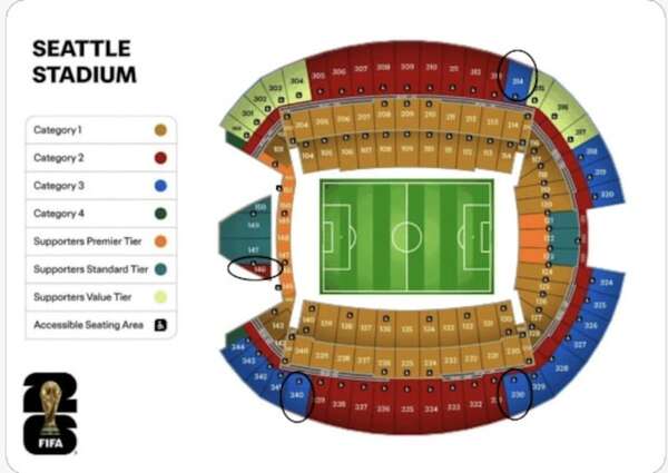 Mapas de venta de entradas para el Mundial eran “orientativos”, admite la FIFA - Fútbol Internacional - ABC Color