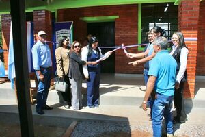 Paso Horqueta: intendenta inauguró cocinas–comedor en dos escuelas del distrito - Concepción al Día
