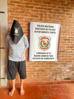 Violencia familiar en Arroyo Porã: Hombre de 59 años es aprehendido tras intentar herir a su pareja con un machete