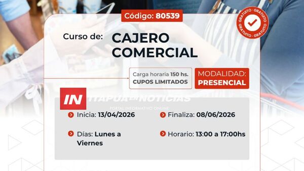 SNPP ENCARNACIÓN LANZA CURSOS GRATUITOS CON RÁPIDA SALIDA LABORAL