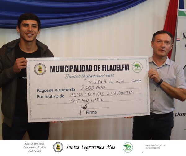 Municipalidad de Filadelfia inicia histórica entrega de becas para bachilleratos técnicos