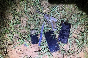 Asaltante herido con su arma casera en plena fuga •