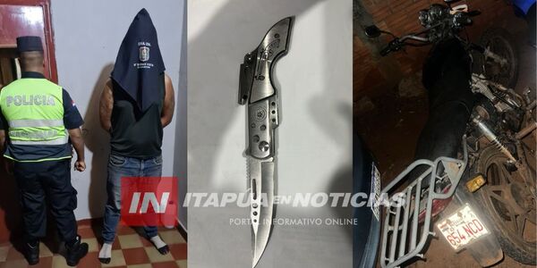  APREHENDEN A HOMBRE POR AGRESIÓN, AMENAZA DE MUERTE Y EXPOSICIÓN AL PELIGRO