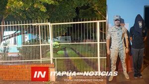 APREHENDEN A HOMBRE POR INTENTO DE HURTO EN OBLIGADO