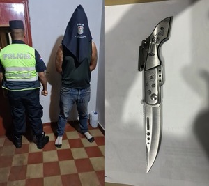 Violencia al amanecer en Buena Vista: Detienen a motociclista ebrio por supuestamente agredir y amenazar a recolector de basura