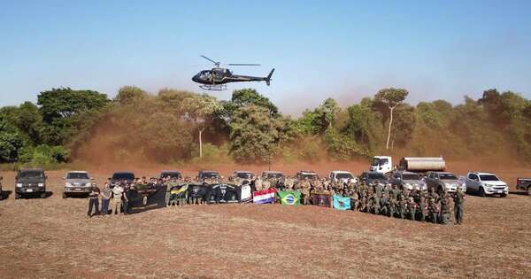 La Nación / “Nueva Alianza 54”: golpe al narcotráfico por más de USD 2 millones en área protegida de Canindeyú