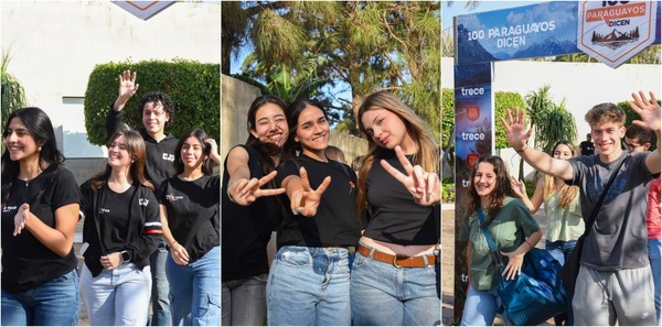 100 Paraguayos Dicen: ¡Casting para estudiantes es este sábado en canal Trece! - trece