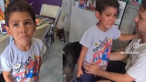 Video: conmoción por la muerte de un niño de 4 años en Argentina