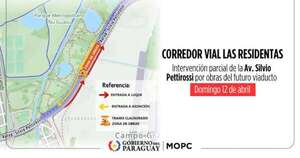 Diario HOY | Futuro viaducto de Luque: cerrarán un tramo de la avenida Pettirossi por obras